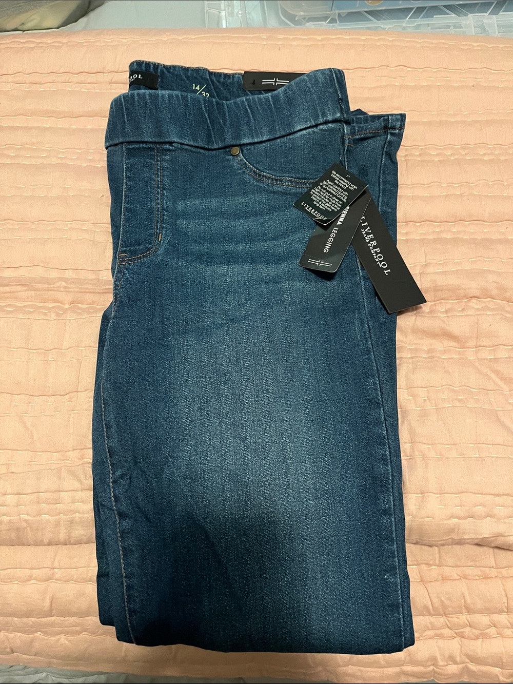 Liverpool Dark Blue Sienna Legging